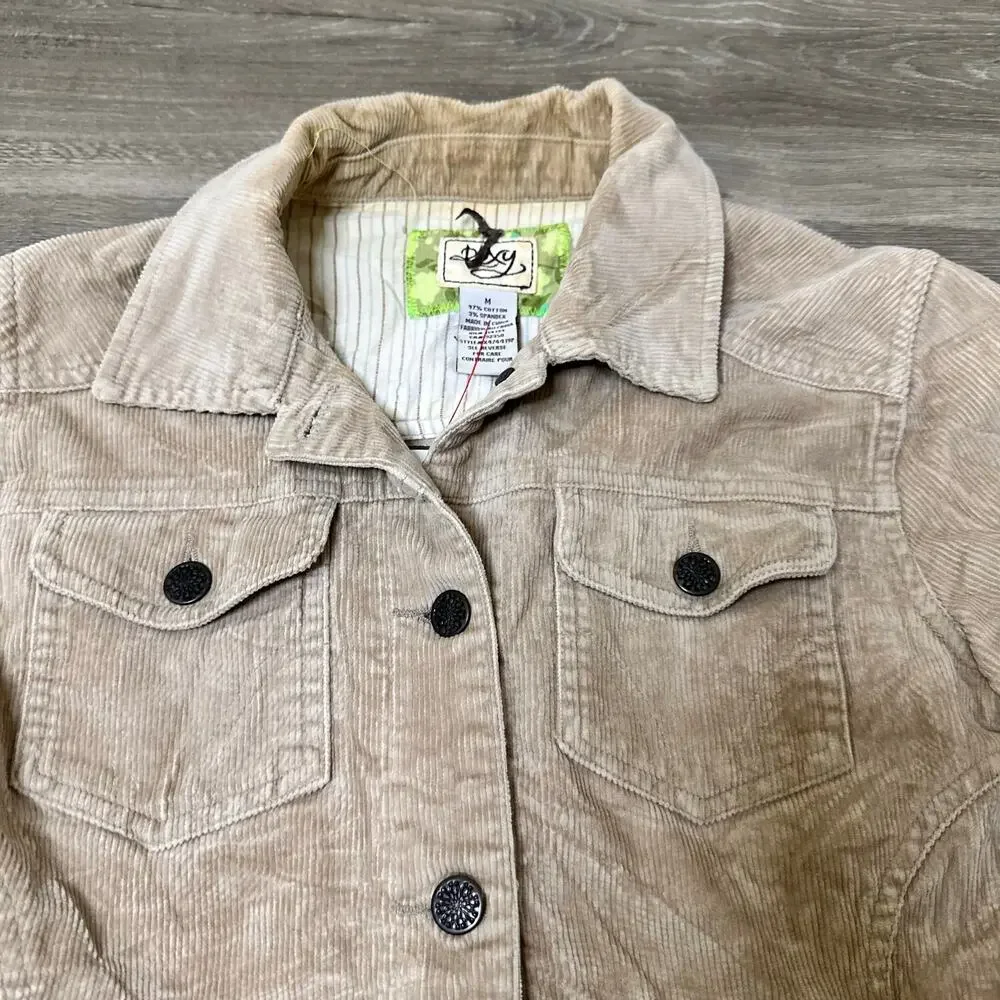 Roxy beige corduroy